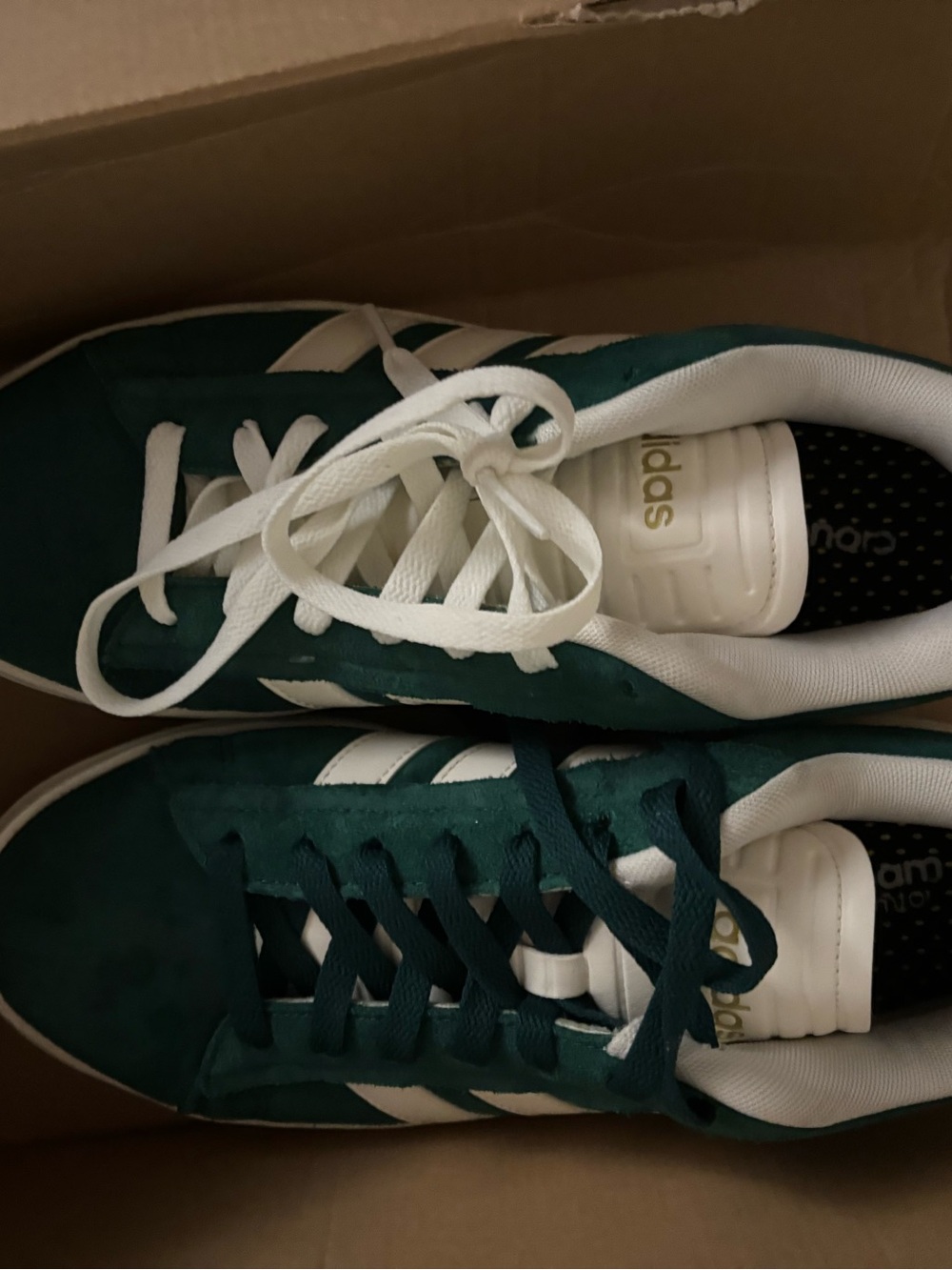 Adidas Grand Court Alpha Green Suede Sneakers Women’s 8.5